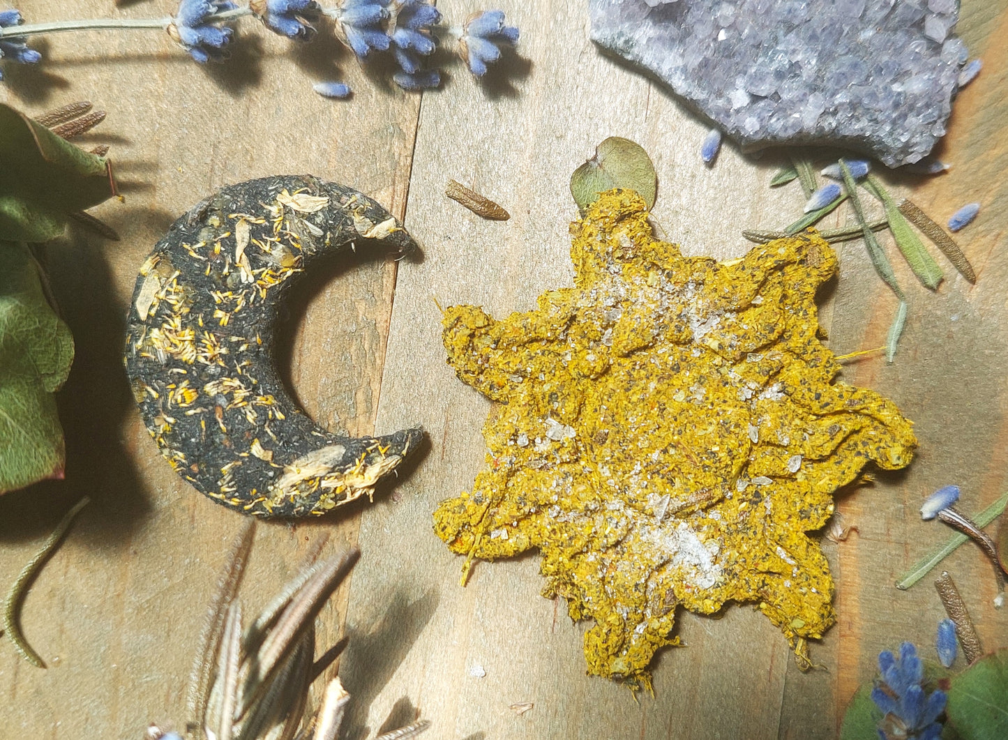 Celestial Light Collection: Handcrafted Incense (4 pieces)