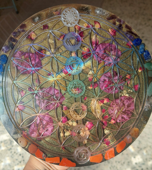 Crystal Chakra Grid for Energy Healing & Balance