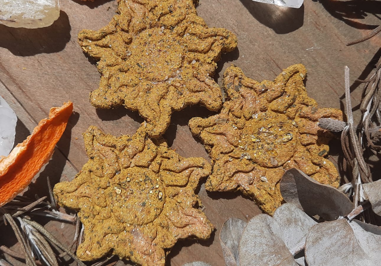 Celestial Light Collection: Handcrafted Incense (4 pieces)