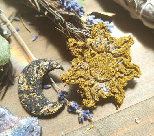 Celestial Light Collection: Handcrafted Incense (4 pieces)