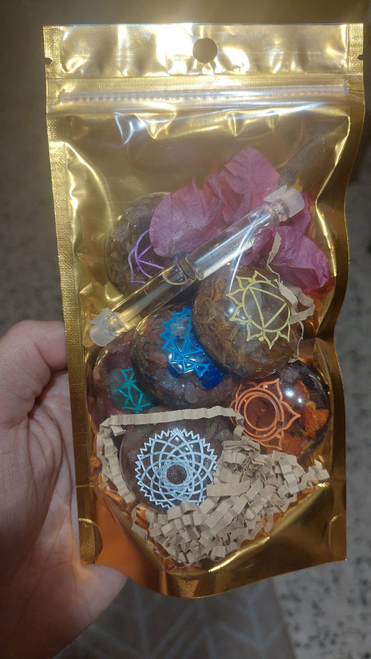 Chakra Crystal Healing Set